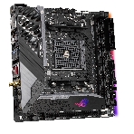 Материнская плата ASUS ROG STRIX X570-I GAMING, AM4, AMD X570, 2xDDR4, 4xSATA, 2xM.2, 1xPCIe 4.0 x16, 1xHDMI, 1xDP, 1x1Gb LAN, Wi-Fi 6, Bluetooth 5.0, 1xUSB-C 10Gbps, 3xUSB-A 10Gbps, 4xUSB-A 5Gbps, 2xUSB-A 2.0, 3x3.5 мм, 7.1, ITX, фото10