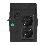 Источник бесперебойного питания ExeGate Power NB-800.LED.AVR.2SH (800VA/480W, LED, AVR, 2*Schuko, батарея 12V 9Ah, Black), фото12