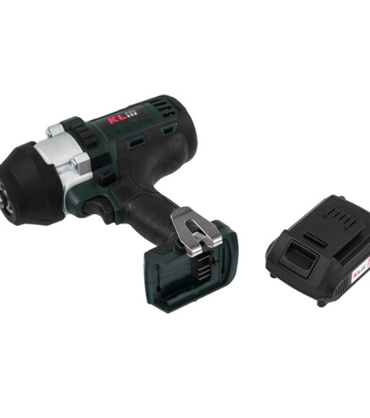 Профессиональный бесщеточный гайковерт аккумуляторный KLPRO KLSS18BHX-20 (18В, Li-ion-2шт, 2.0А·ч, 800Нм, 2 скорости, подсветка,З/У,в кейсе)