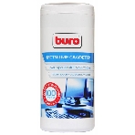 Салфетки Buro BU-Tscreen, 100 шт для экранов мониторов/плазменных/ЖК телевизоров/ноутбуков туба 100 шт влажных, фото 1