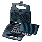 Вафельница Centek CT-1450 (венские вафли, гриль, вафли для мороженного), фото 1