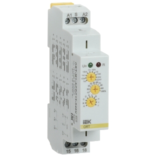Реле времени ORT многофункциональное 1 конт. 12-240В AC/DC IEK ORT-M1-ACDC12-240V