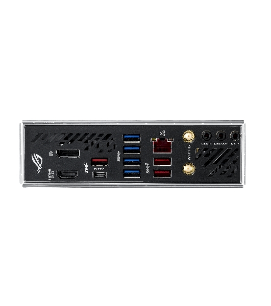 Материнская плата ASUS ROG STRIX X570-I GAMING, AM4, AMD X570, 2xDDR4, 4xSATA, 2xM.2, 1xPCIe 4.0 x16, 1xHDMI, 1xDP, 1x1Gb LAN, Wi-Fi 6, Bluetooth 5.0, 1xUSB-C 10Gbps, 3xUSB-A 10Gbps, 4xUSB-A 5Gbps, 2xUSB-A 2.0, 3x3.5 мм, 7.1, ITX