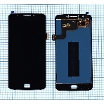 Дисплей для Motorola E4, черный, фото3
