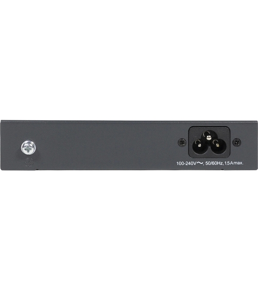 Коммутатор Unmanaged Switch 4x1000Base-T PoE, 1x1000Base-T, PoE Budget 60W, Long-range PoE up to 250m, metal case
