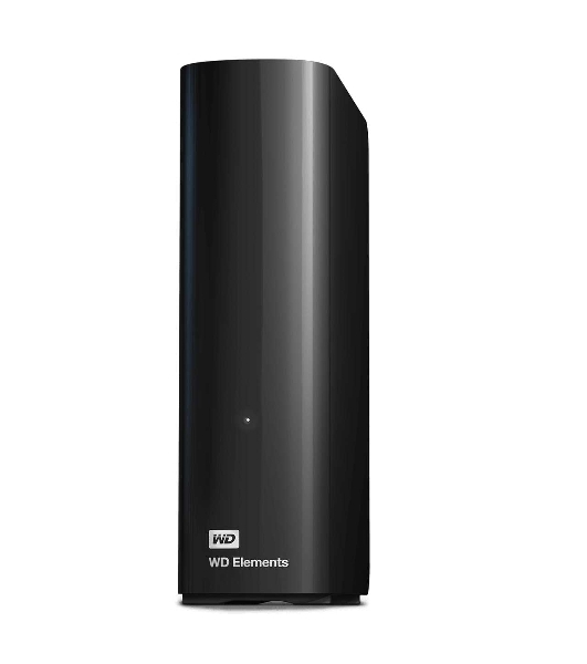 Внешний HDD 3.5' Western Digital Elements Desktop, 16TB, USB 3.2 Gen 1 Type-A, 5400 rpm, черный