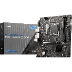 Материнская плата MSI PRO H610M-G DDR4, LGA 1700, Intel H610, 2xDDR4, 4xSATA, 1xM.2, 1xPCIe 4.0 x16, 1xPCIe 3.0 x1, 1xHDMI, 1xDP, 1xVGA, 1xRJ45 1Gb, 2xUSB-A 3.2 Gen 1, 4xUSB-A 2.0, 3x3.5мм, 7.1, mATX, фото 1