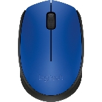 Мышь беспроводная Logitech M171 синий, 1000 dpi, радиоканал, USB, кнопки - 3, фото26