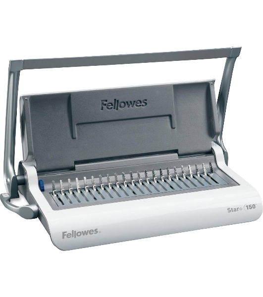 Переплетчик Fellowes Star+ (FS-56275) A4/перф.12л.сшив/макс.150л./пластик.пруж. (6-18мм)