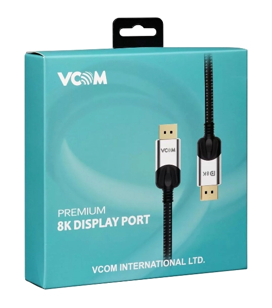 Кабель соединительный DisplayPort v1.4, 8K@60Hz, 1 м VCOM CG635-1.5M
