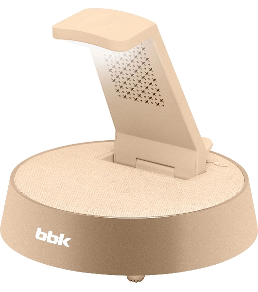 Портативная колонка BBK BTA1110 золотистый 10W 2.0 BT 10м 1800mAh