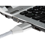 Кабель аудио-видео Cactus CS-HDMI.2.1-3 HDMI (m)/HDMI (m) 3м. позолоченные контакты серебристый, фото4