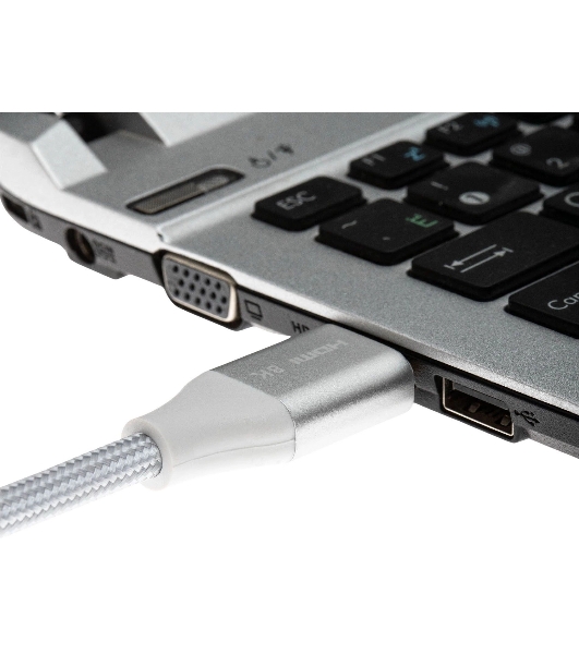 Кабель аудио-видео Cactus CS-HDMI.2.1-3 HDMI (m)/HDMI (m) 3м. позолоченные контакты серебристый