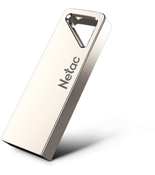 Флешка USB Netac U326 (NT03U326N-016G-20PN), 16Gb, USB 2.0, R/W 50/15, серебристый