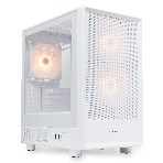 Компьютерный корпус HSPD M310, Mesh Mini-tower, белый, TG, 0.4 SPCC, 3x120мм ARGb mATX, mITX 180/280/160мм 1x2.5', 1x3.5', 4xPCI 2xUSB-A 3.0 452x277x418мм, фото13