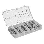 Набор шплинтов Сибртех, S головки х L: 3,2x50, 4x64, 4,8x76, 6,4x50, 6,4x76, 8x64 мм, 144 предметов, фото7
