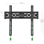Кронштейн ONKRON FM5/32-55'' макс 400x400 наклон 0º от стены: 29мм макс вес 56,8кг, фото 1