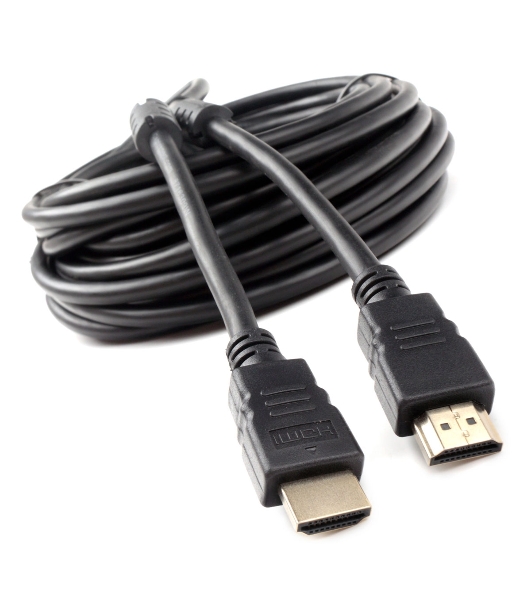 Кабель HDMI Cablexpert CCF2-HDMI4-10M, 19M/19M, v2.0, медь, позол.разъемы, экран, 2 фер.кольца, 10м, черный, пакет