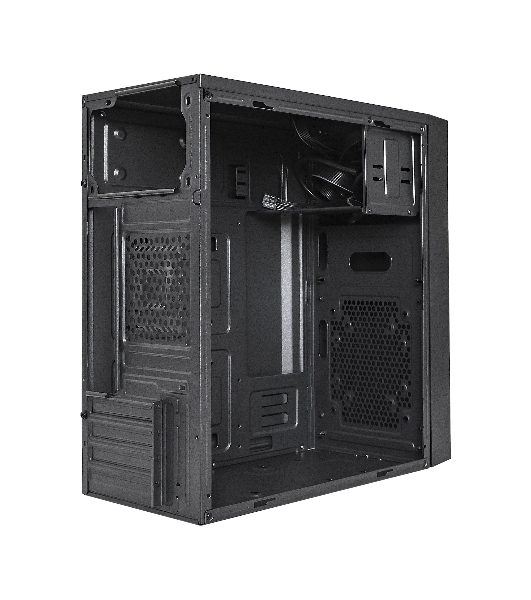 Компьютерный корпус Minitower ExeGate BAA-114U2 (mATX, без БП, 1хUSB+2хUSB 3.0, аудио, черный)