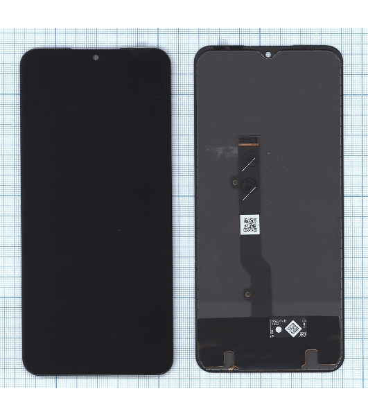 Дисплей для Infinix Note 11 (X663B), Note 12 (X663D) в сборе с тачскрином черный TFT