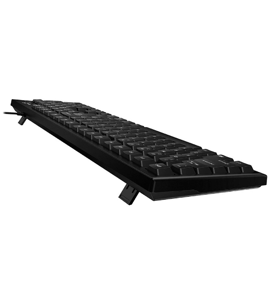 Клавиатура проводная Wired multimedia keyboard Genius SmartKB-100, USB, 104 buttons + SmartGenius button, 12 programable keys, App support, classic form, cable 1.5 m., black color