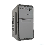 Компьютерный корпус ExeGate EX284026RUS Minitower BA-202 Black, mATX, AA350, 80мм, 2хUSB, Audio, фото3