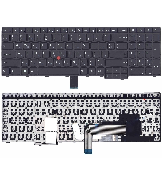 Клавиатура для ноутбука Lenovo Thinkpad Edge E550 E550C E555 E560 E565 черная