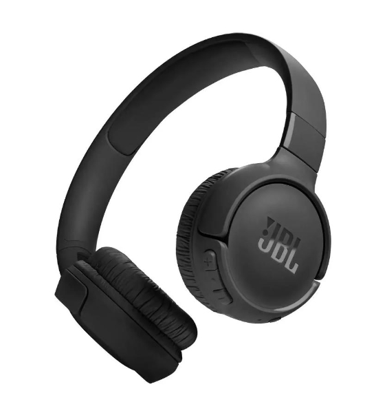 Беспроводные наушники JBL Tune 520BT черный, накладные, Bluetooth, складная конструкция, быстрая зарядка