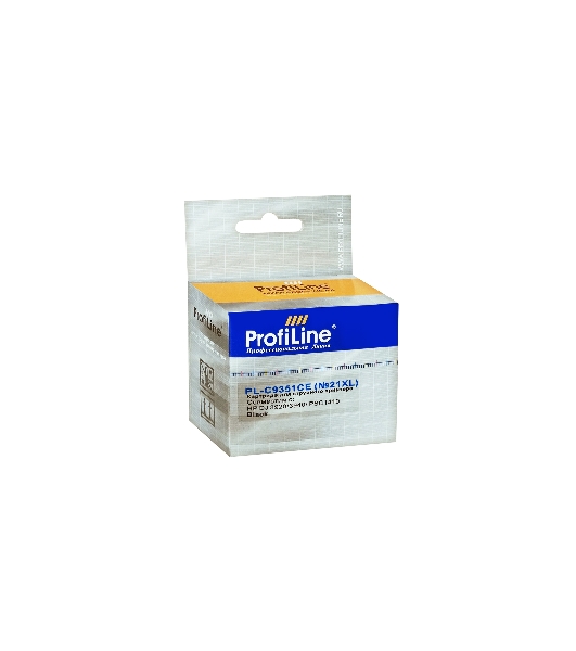 Картридж струйный ProfiLine PL-C9351CE №21XL для принтеров HP DJ 3920/3940/PSC1410 Black пигмент