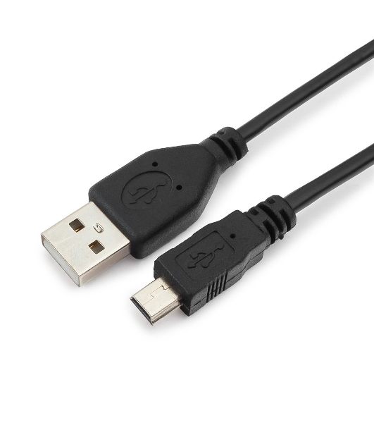 Кабель Гарнизон Кабель USB 2.0, AM/miniBM 5P, 1.8м, пакет (GCC-USB2-AM5P-1.8M)