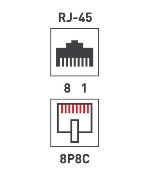 Проходной адаптер Rexant, RJ-45(8P-8C), UTP неэкранированный, категория 5e, (гнездо-гнездо)