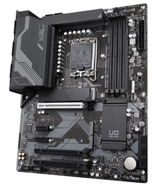 Материнская плата Gigabyte Z790 UD AX (V1.1/V1.2), LGA 1700, Intel Z790, 4xDDR5, 6xSATA, 3xM.2, 1xPCIe 5.0 x16, 1xPCIe 4.0 x4, 1xPCIe 3.0 x1, 1xHDMI, 1xDP, 1x 2.5Gb LAN, 4xUSB-A 2.0, 4xUSB-A 3.2 Gen 1, 1xUSB-A 3.2 Gen 2, 1xUSB-C 3.2 Gen 2x2, 7.1, ATX