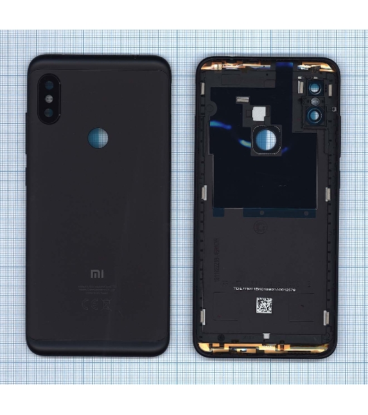 Задняя крышка для Xiaomi Redmi Note 6 Pro черный