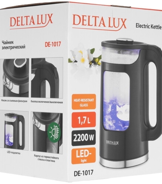 Чайник электрический Delta Lux DE-1017