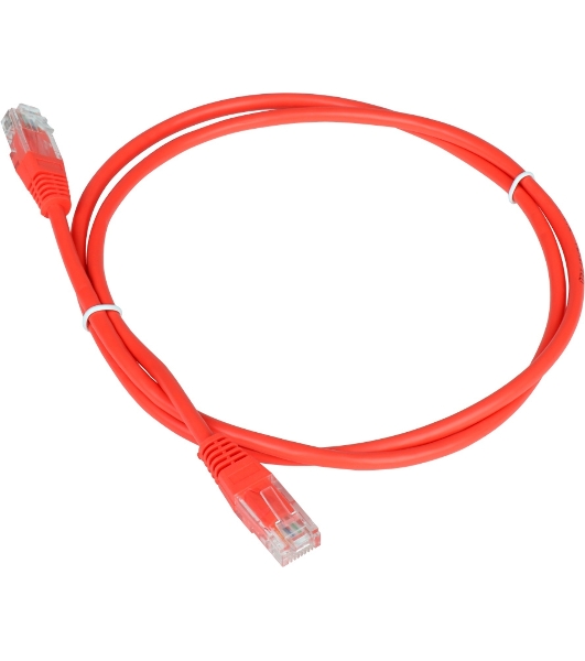 Патч-корд LANMASTER TWT UTP cat.5e, с заливными колпачками, 20.0 м, оранжевый