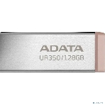 Флешка USB ADATA UR350 (UR350-128G-RSR/BG), 128Gb, USB 3.2, R/W 100/15, серебристый/коричневый, фото9