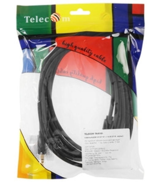 Кабель-адаптер 3.5ST(M)/6.35 ST(M), 3м, Telecom PRO TAV6165-3M