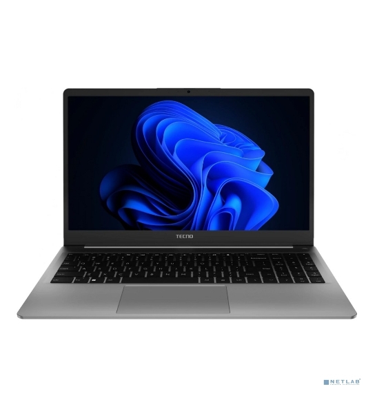 Ноутбук Tecno MegaBook K16SFA/16'/IPS/AMD Ryzen 5 7535HS/8Gb/512Gb SSD/AMD Radeon 660M/Windows 11 Home/серый/1.76kg