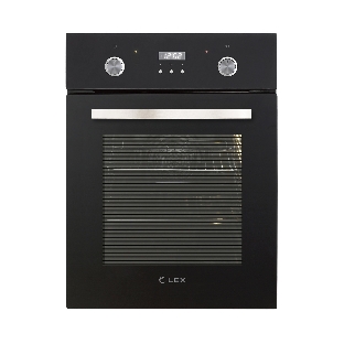 Духовой шкаф LEX EDP 4571 BLобъем 55л, LED таймер, 7 функций, встраиваемый