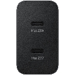 Сетевое зарядное устройство Samsung EP-T5020 50W 3A (PD) 2xUSB type-C для Samsung черный, фото 1