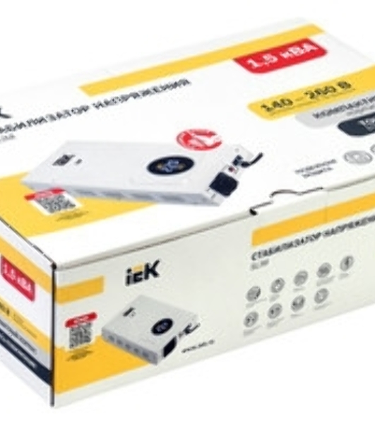 Стабилизатор напряжения настенный SLIM 0,5кВА IEK IVS22-1-D05-09