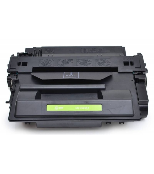 Картридж лазерный Cactus CS-CE255X/XS черный (12500 стр.) для HP LaserJet P3015