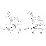 Кресло Бюрократ CH-993-Low/Camel светло-коричневый, экокожа, фото11