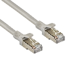 Патч-корд ExeGate FTP-RJ45-RJ45-C5e-CU-1M-GY, FTP, cat.5e, 1м, медь, серый, фото 1