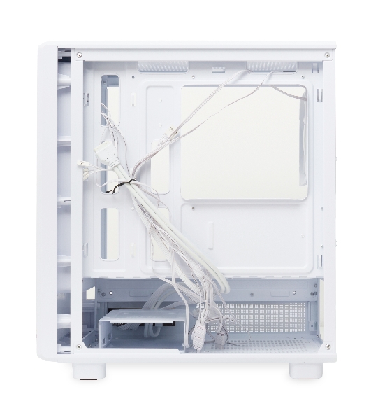 Компьютерный корпус HSPD M310, Mesh Mini-tower, белый, TG, 0.4 SPCC, 3x120мм ARGb mATX, mITX 180/280/160мм 1x2.5', 1x3.5', 4xPCI 2xUSB-A 3.0 452x277x418мм