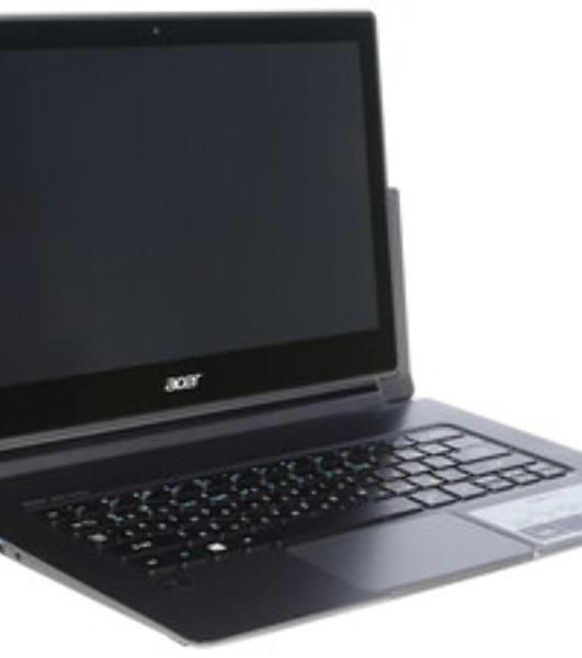 Клавиатура для ноутбука Acer Aspire R13 R7-371 R7-371T черная с подсветкой