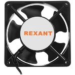 Вентилятор для корпуса Rexant RХ 12038HSL 220VAC черный, 120 мм, 2700 об/мин, 45 дБ, 2 pin, фото3