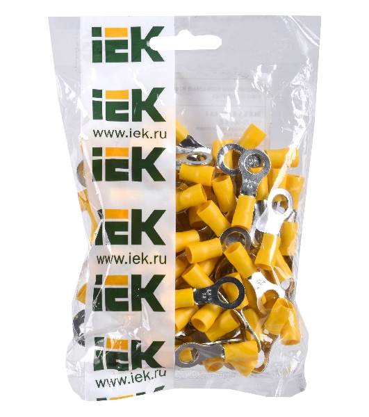 Наконечник НКИ 5.5-8 (кольцо 4-6) (уп. 100 шт) IEK UNL20-006-6-8
