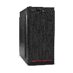 Компьютерный корпус Minitower ExeGate BAA-114U2-AAA400 (mATX, БП AAA400 с вент. 8см, 1хUSB+2хUSB 3.0, аудио, черный), фото 1