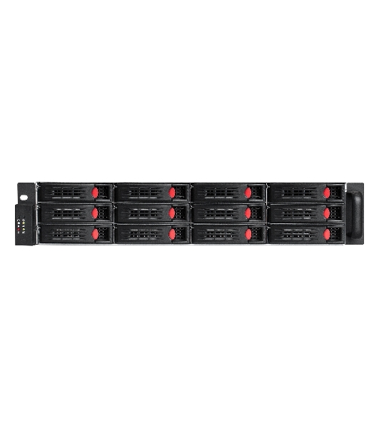 Серверная платформа ExeGate Pro 2U660-HS12 (RM 19', высота 2U, глубина 660, Redundant БП 2x1200W, 12xHotSwap)